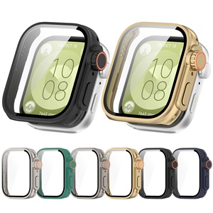 Protector de pantalla de cristal <span class=keywords><strong>templado</strong></span> para Huawei Watch Fit 3 Marco como Ultra2 Smart Watch Strap Case para Huawei Watch Fit 3 - Product Image 1