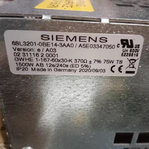 SIEMENS Original 6SE6400-4BD11-<span class=keywords><strong>0AA0</strong></span>/<span class=keywords><strong>6SL3201</strong></span>-<span class=keywords><strong>0BE21</strong></span>-<span class=keywords><strong>0AA0</strong></span>/<span class=keywords><strong>6SL3201</strong></span>-<span class=keywords><strong>0BE21</strong></span>-8AA0/<span class=keywords><strong>6SL3201</strong></span>-0BE23-8AA0 Résistances de freinage Groupe R220 DE - Product Image 5