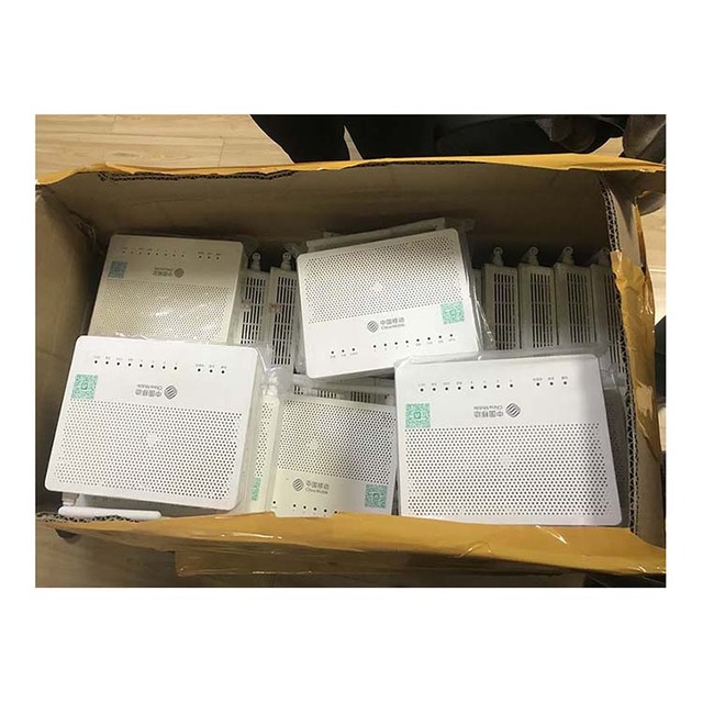 Second Hand H1S-3 Xpon ONU 1GE+3FE+1POTS 2.4G WIFI Compatible with Olt