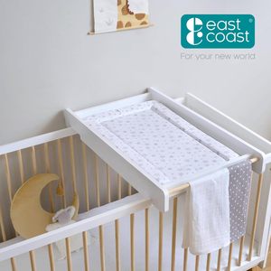 Huihe 70x40x3 cm scuola materna della costa orientale essenziale stella dei cartoni animati in poliestere grigio fasciatoio/fasciatoio - Product Image 5