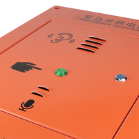 J & R JR-ETS-01 à l'intérieur mur intégré Tunnel SOS appel d'urgence téléphone colonne pilier chaussée multi-réseau interphone filaire