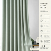 Rideaux pliés en S Yun Zhu, rideaux insonorisants, rideaux isolants thermiquement, rideaux sur mesure pour manoir, spa, studio, suite, lumière