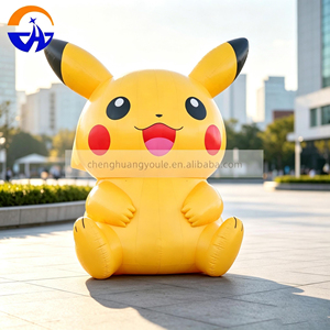 <span class=keywords><strong>Pikachu</strong></span> géant gonflable de dessin animé Chenghuang 2026 pour la décoration de fête d'enfants - Product Image 3