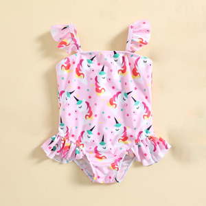 Original Factory Dip Dye <strong>Junior</strong> Child Swimwear Bikini <strong>Swimsuit</strong> Children - Product Image 4