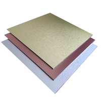 Panel Compuesto de Aluminio Alupanel Acp Alucobond Negro Cepillado y Plateado, Superficie Cepillada, Panel de Aluminio Cepillado para Interiores, Panel Acm