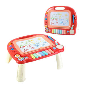 Dowellin Lernspiel zeug Baby Aktivität tisch Lernt isch Musikspiel zeug mit Klavier zeichnung Lern brett Spielzeug für Kinder - Product Image 4
