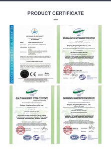 โวลต์มิเตอร์ LED TOMZN ขนาด 22 มม. AC 60-500V พร้อมไฟแสดงสถานะสีเหลือง - Product Image 3