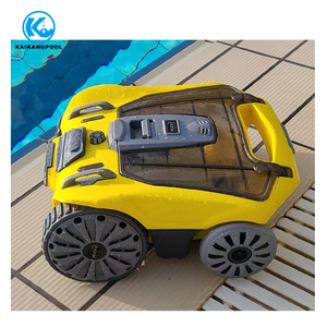 Robot nettoyeur de piscine solaire sans fil professionnel Dolphin ELFO8 pour l'aquaculture, aspirateur à batterie pour piscine - Product Image 4
