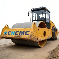 Compacteur de sol vibrant CNCMC TRSH20 20t à tambour unique en acier, vente directe usine, pour le marché mondial de la construction