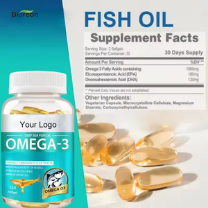 Capsule di Olio di Pesce Halal Omega 3 con Vitamina E, Formula Premium per il Supporto Immunitario e Cerebrale, OEM/ODM - Product Image 3