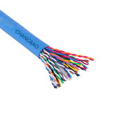 Cable Ethernet Multipar Cat5e UTP para Interiores CHANGBAO, Cable de Red LAN de 25/50/100 Pares, Cable Multipar Cat5e UTP para Interiores de 100 Pares