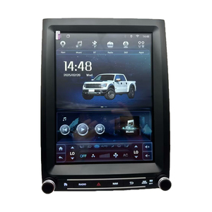 Pour Ford Expedition F350 13-15 Écran vertical de tableau de bord de 12,1 pouces Navigateur Lecteur multimédia Android Auto CarPlay GPS Audio haute résolution - Product Image 1