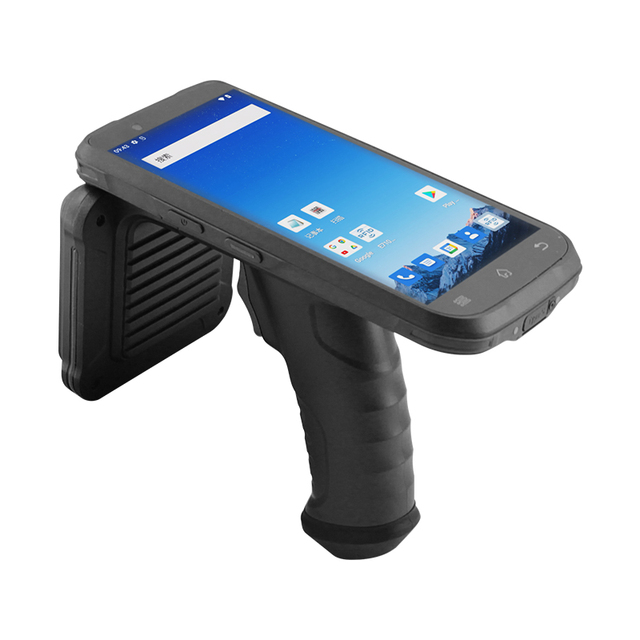 CHAFON H105 Impinj E710 1D/2D Barcode Scanner 18m Range UHF Handheld Rfid Reader for Warehouse Inventory Management