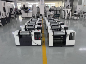 Phòng thí nghiệm 3 inch hai CuộN mở cao su <span class=keywords><strong>mixer</strong></span> mini máy tính để bàn thiết bị cho phòng thí nghiệm nghiên cứu - Product Image 5