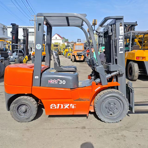 Montacargas Diésel HELI CPCD30 H2000 Usado de 2.5/3/4/5/7/10/15/16/25/30 Toneladas con Motor ISUZU y Sistema de Dirección Triple, en Venta en Shanghái - Product Image 1