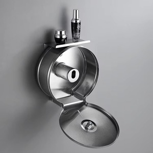 Dispensador de <span class=keywords><strong>Papel</strong></span> <span class=keywords><strong>Higiénico</strong></span> Jumbo de Acero Inoxidable, Impermeable, Montado en la Pared, con Repisa para Teléfono - Product Image 2