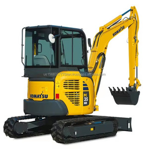 Venta caliente usado Komatsu PC35 Mini excavadora 3.5ton peso operativo núcleo motor bomba hidráulica sobre orugas 2022 modelo 0,13 M - Product Image 1