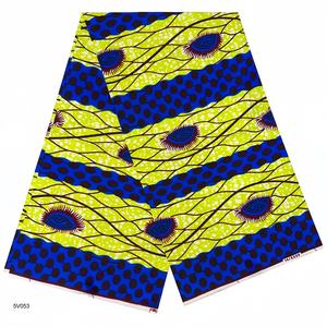<span class=keywords><strong>Pagne</strong></span> Africain Tissé de Haute Qualité Nigeria Ankara Tissus Wax Imprimés Bloc Hollandais Tissu à Coudre Sacs Chemises Robes Garçons Filles - Product Image 5