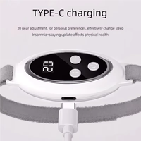 Appareil de micro-courant pour le sommeil, soulagement de l'insomnie, du stress et de l'anxiété, masseur de paume rechargeable par USB