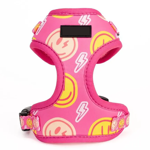 調節可能な犬用ハーネスネオンポップ色のハーネスクイックドライネオプレン快適で通気性のあるすべての日のためのすべての冒険 - Product Image 5