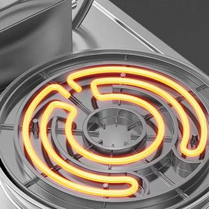 Crêpière Électrique Professionnelle à Double Chauffage : Gaufrier pour Crêpes Aromatisées - Product Image 5