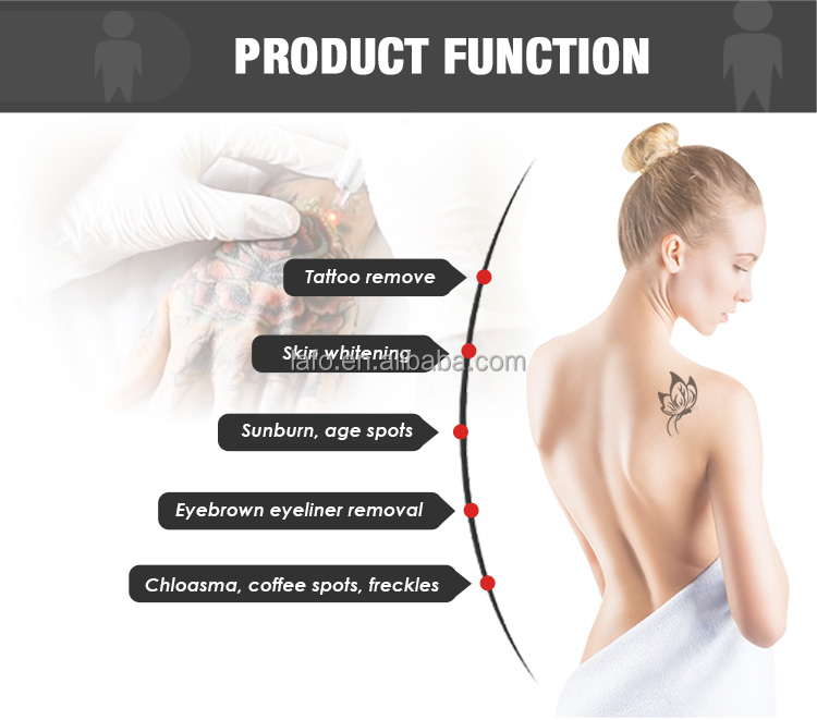 Professional laser picosecond/ laser pico mini laser tattoo removal machines price