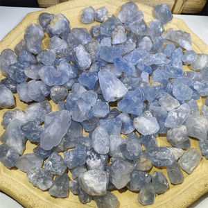 Cristalli naturali pietre curative grezze blu celestile <span class=keywords><strong>pietra</strong></span> blu <span class=keywords><strong>calcite</strong></span> per la creazione di gioielli - Product Image 4