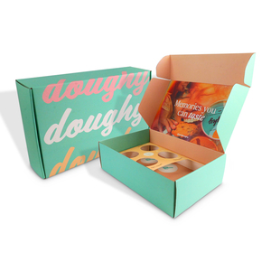 Fancy Aqua cam in ấn tùy chỉnh Hộp bao bì sóng vận chuyển bao bì hộp vận chuyển hộp bưu phẩm - Product Image 1