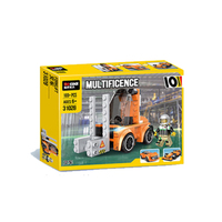 Decool 31028, Bloques de Construcción Transformables 10 en 1, Carro de Carreras Convertible, Ladrillos DIY, Juguete Educativo de Ingeniería para Niños, Venta al Por Mayor