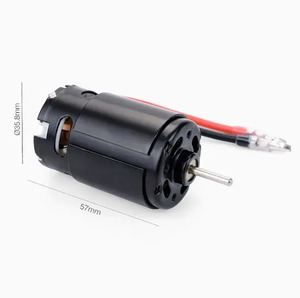 Moteur à courant continu brossé 540 55T, 35,8x53mm, moteur à courant continu à couple élevé pour voiture RC Crawler 1/10 - Product Image 4