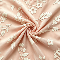 Tissu Jacquard Brocart 100% Polyester Teint, Texture Douce, Largeur 98 pouces, Vente en Gros Direct Usine pour Nappe