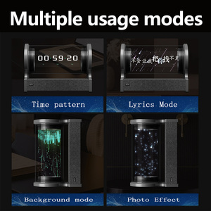 Coeus HD Ảnh Ba Chiều Chiếu 360 Ba Chiều Lời Bài Hát Bluetooth Loa Hi-Fi Âm Thanh Chất Lượng Trong Nhà Sử Dụng Màn Hình LED Ứng Dụng/PC Nội Dung - Product Image 4