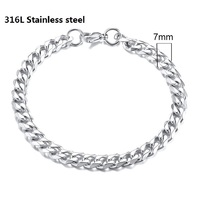 Nouveautés Bracelet Chaîne Serpent Classique Unisexe Tendance Couleur Or 3/4/5mm Acier Inoxydable Plaqué Or 18K/14K Style Hip Hop Fête