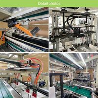 Machine à emballer les rouleaux de papier toilette industrielle automatique avancée sur mesure, 25 bpm, avec système à pression négative pour l'échelle des usines