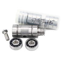 Roulement de turbine hybride céramique à billes pleines GT28R GT30 GT35 pour turbocompresseur, taille intérieure 8 mm