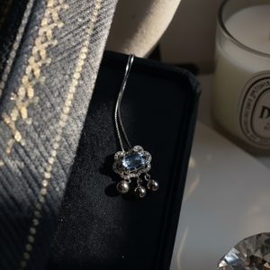 Vendita calda moda moda graziosi gioielli da donna di perle d'acqua dolce collane di perline con chiave croce di luna disponibili all'ingrosso - Product Image 1