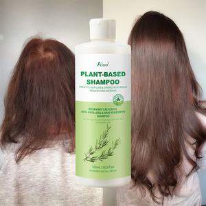 Champú de Aceite de Ricino y Romero al por Mayor, Champú Activador de Raíces para el Crecimiento del Cabello, Champú Anticaída - Product Image 1