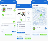 Software de seguimiento de rutas de entrega, aplicación de despacho logístico GPS, plataforma de gestión de paquetería y mensajería, compatible con flotas MAC/Linux, en stock.