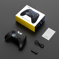 EasySMX X05Pro Pengontrol Game Nirkabel Multiplatform dengan Tombol Senyap, Joystick Hall Effect Tanpa Drift, Gamepad untuk PC, SW, PH