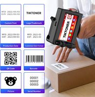 Nouvelle imprimante à jet d'encre portable - Hauteur d'impression maximale de 1 pouce - Connectivité USB - Vitesse d'impression de 60 impressions par minute - Cartouche d'encre à séchage rapide - Portable