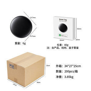 Apple AirTag Anti-Loss Device with <strong>GPS</strong> FindMy Locator and Original <strong>Itag</strong> Pet <strong>Tracker</strong> Waterproof IP67 Plastic Metal Material - Product Image 5