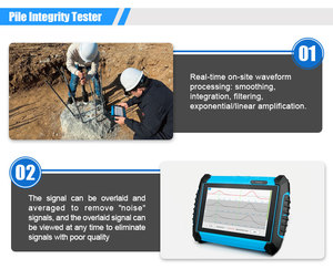 Probador de Eco para Pilotes para Pruebas No Destructivas de Baja Deformación, Probador <span class=keywords><strong>PIT</strong></span>, con Canales de Fuerza y Velocidad para un Análisis Integral de la Integridad de Pilotes - Product Image 5