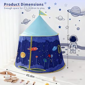 Tente <span class=keywords><strong>de</strong></span> jeu pour enfants unisexe Yurt <span class=keywords><strong>Belle</strong></span> tente <span class=keywords><strong>de</strong></span> jeu en velours doux <span class=keywords><strong>de</strong></span> couleur pêche et en fibre <span class=keywords><strong>de</strong></span> verre Pliable Tente <span class=keywords><strong>de</strong></span> jeu pour enfants pour l'intérieur et l'extérieur - Product Image 5