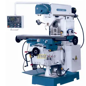 Universal Knee Type Milling Machine Turret Swivel Head Horizontal Universal Milling Machine