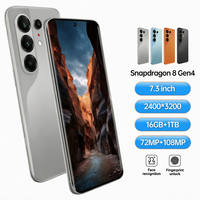 Smartphone 5G Camon 50 Pro Grand Écran 16 Go de RAM 1 To de Stockage 7,3 Pouces Longue Autonomie de Batterie Version Globale Débloqué Double SIM