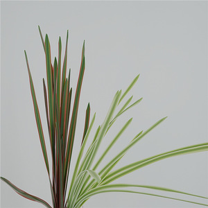 Feuilles d'<span class=keywords><strong>orchidée</strong></span> Dendrobium en PVC de haute qualité, plantes artificielles réalistes, décoration intérieure, aménagement de restaurant, articles de décoration florale - Product Image 4