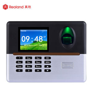 Биометрический терминал учета рабочего времени Realand A-L361: Система контроля доступа и учета посещаемости для сотрудников малого бизнеса - Product Image 1