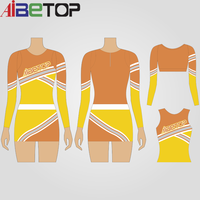 Top qualité école Cheerleading danse jupes uniformes Costume pour pom-pom girls vêtements