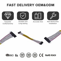 Harness Probe Diagnostik Tembaga All-in-One, Kabel Uji PBT/PET untuk Kalibrasi Peralatan Daya Komputer IoT Multi-Parameter