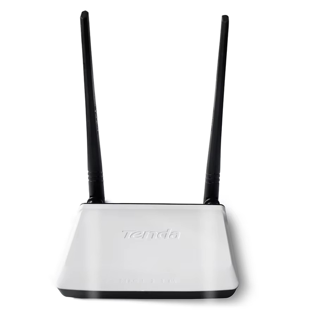 Used Tenda N300 WiFi Router 2.4G 300Mbps Wireless N with Easy Setup & Firewall Factory Price for Home Use English Firmware